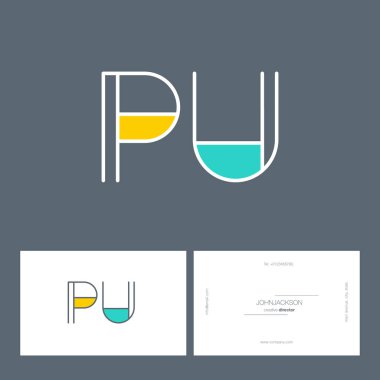 satır ortak harf logo Pu