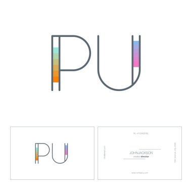 satır ortak harf logo Pu