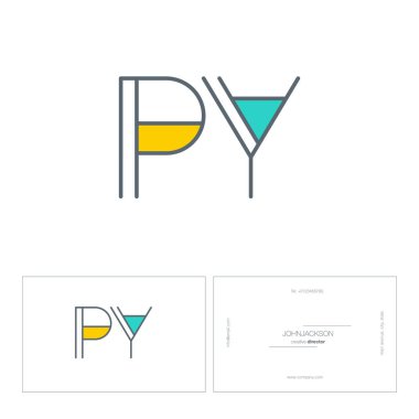 satır ortak harf logo Py