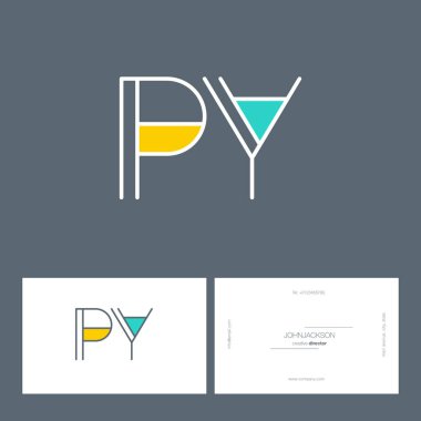 satır ortak harf logo Py