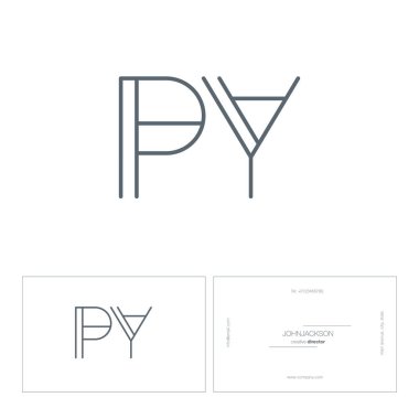 satır ortak harf logo Py