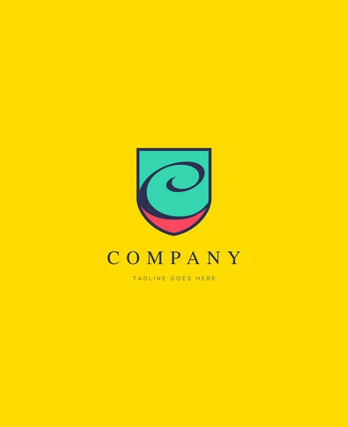 Logotipo de color real C — Archivo Imágenes Vectoriales