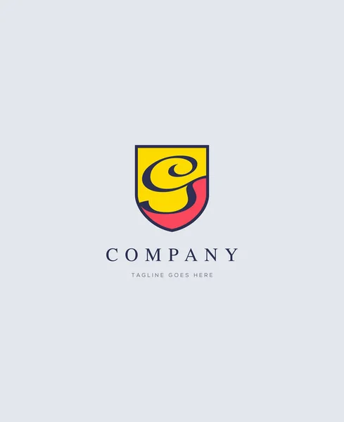 Logo couleur royale g — Image vectorielle