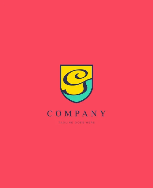 Koninklijke kleur logo g — Stockvector