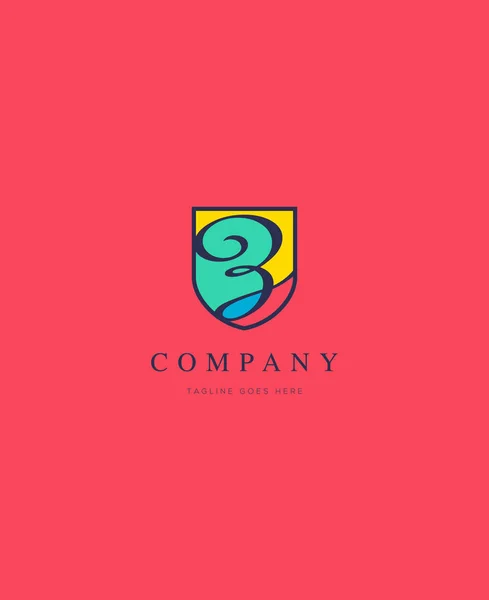 Colore reale logo z — Vettoriale Stock