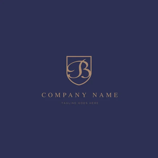 Nombre de la empresa logo — Vector de stock