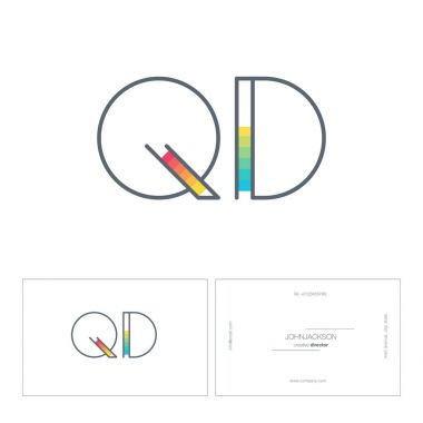 satır ortak harf logo Qd