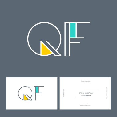 satır ortak harf logo Qf