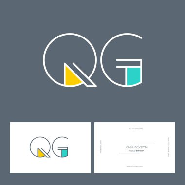 satır ortak harf logo Qg