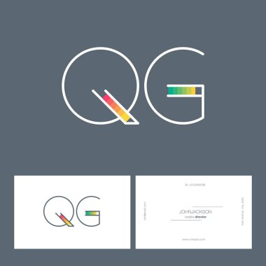 satır ortak harf logo Qg