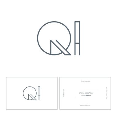 satır ortak harf logo Qi