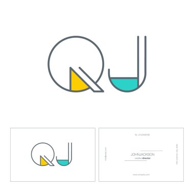 satır ortak harf logo Qj