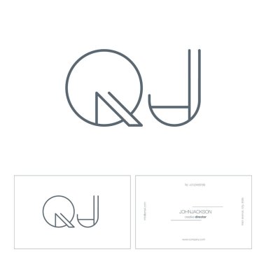 satır ortak harf logo Qj