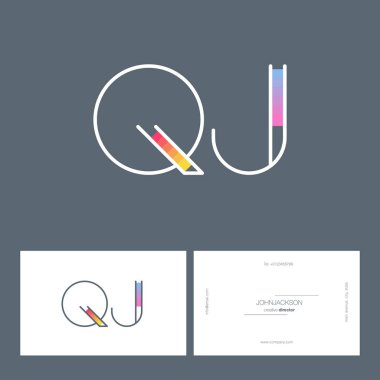 satır ortak harf logo Qj