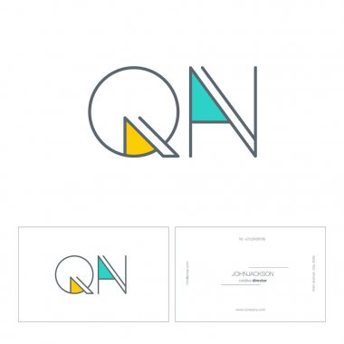 satır ortak harf logo Qn