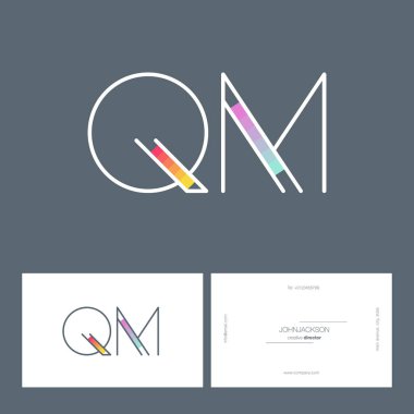 satır ortak harf logo Qm