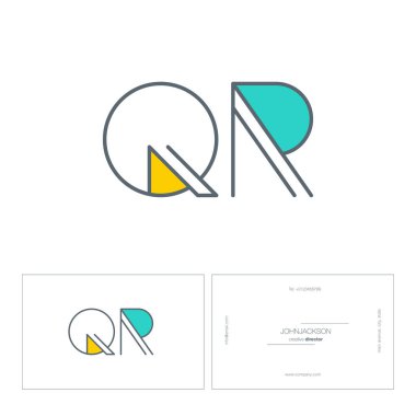 satır ortak harf logo Qr