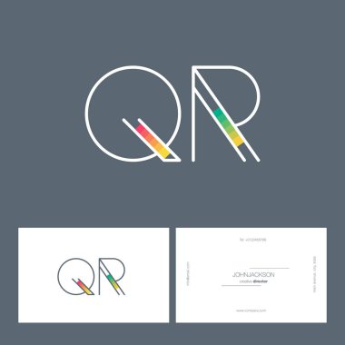 satır ortak harf logo Qr