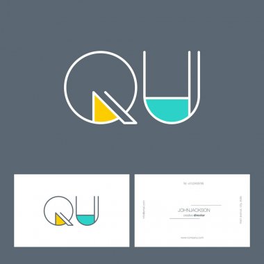 satır ortak harf logo Qu