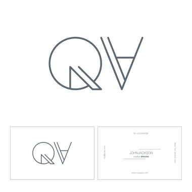 satır ortak harf logo Qv