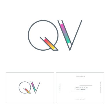 satır ortak harf logo Qv