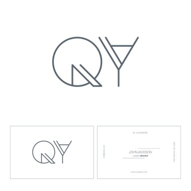 satır ortak harf logo Qy