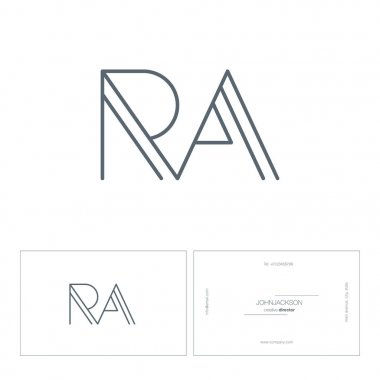 satır ortak harf logo Ra