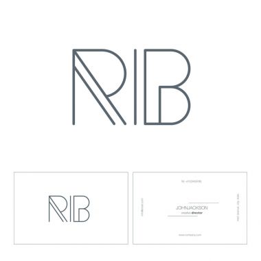 satır ortak harf logo Rb