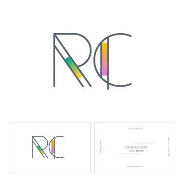 satır ortak harf logo Rc