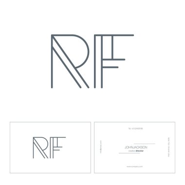 satır ortak harf logo Rf