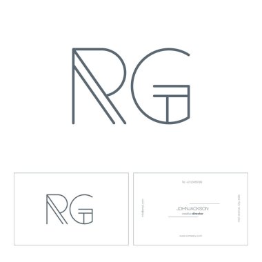 satır ortak harf logo Rg