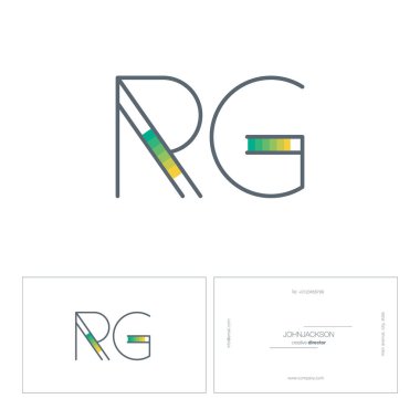 satır ortak harf logo Rg