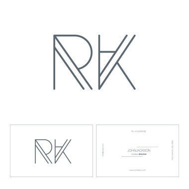 satır ortak harf logo Rk