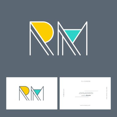 satır ortak harf logo Rm