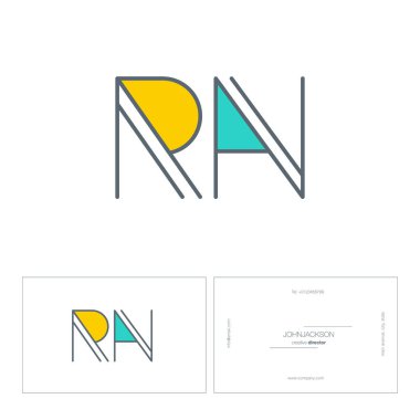 satır ortak harf logo Rn