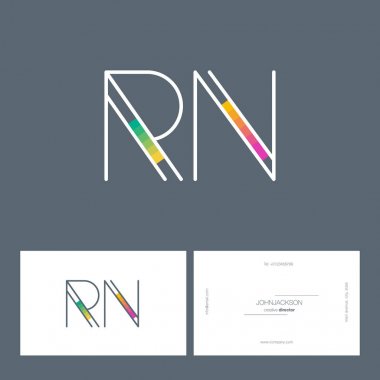 satır ortak harf logo Rn