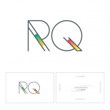 satır ortak harf logo Rq