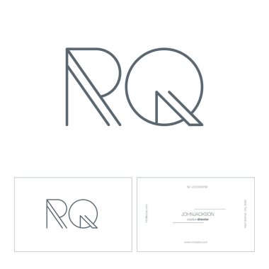 satır ortak harf logo Rq