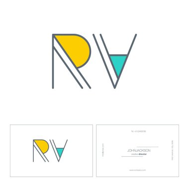 satır ortak harf logo Rv