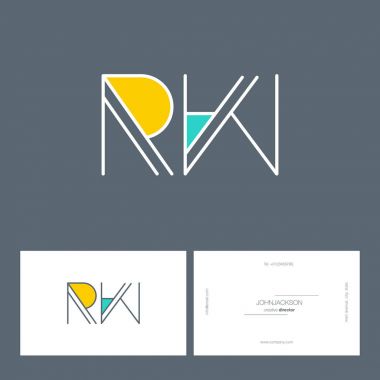 satır ortak harf logo Rw