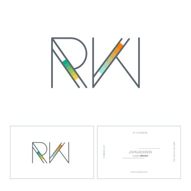 satır ortak harf logo Rw