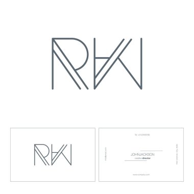 satır ortak harf logo Rw