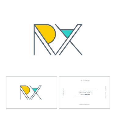 satır ortak harf logo Rx