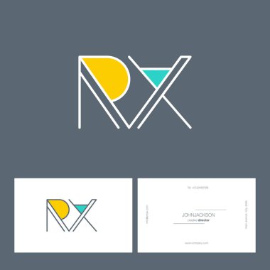 satır ortak harf logo Rx