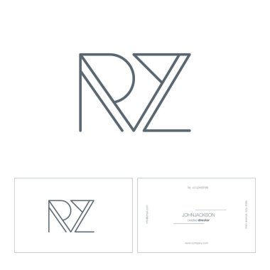 satır ortak harf logo Rz