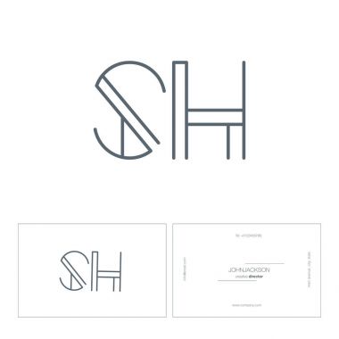 satır ortak harf logo Sh