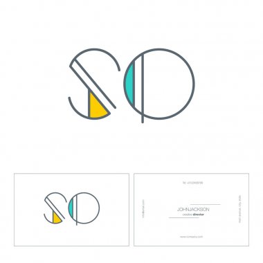 ortak harf logo çok satır