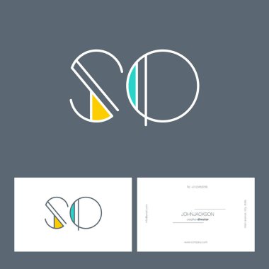 ortak harf logo çok satır