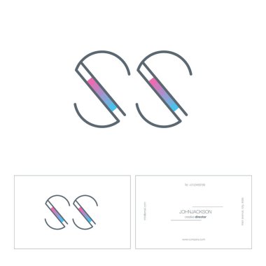 satır ortak harf logo Ss