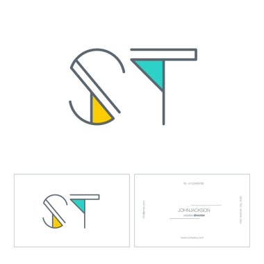 satır ortak harf logo St